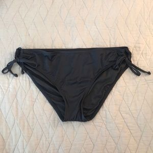 Charcoal grey bikini bottom